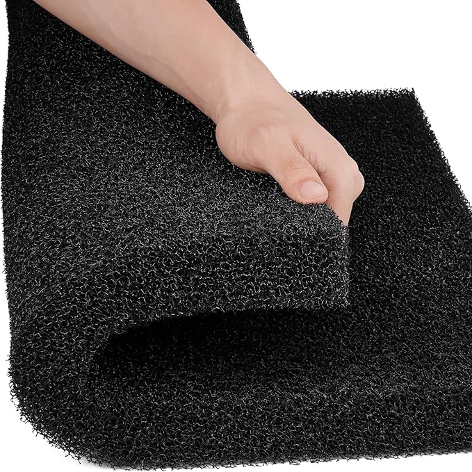 Aquarium Filter Sponge Pad, Filter Media Foam Sponges, Filter Accessories for Fish Tanks and Ponds (18.5"x18.5"x1.6", 20PPI, 1 Pack)-PawvioPets