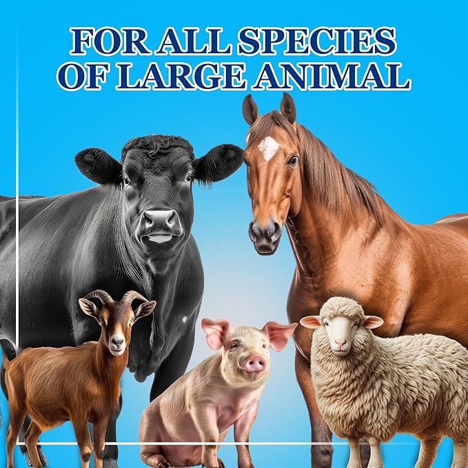 Equerry's Large Animal Probiotic | Supplements for Gut Health and Nutrient Absorption | Probiotics and Digestive enzymes for Horses, Cows, Goats, Sheep, Pigs, 160 Feedings (20lbs) for 1000 lb Animal-PawvioPets