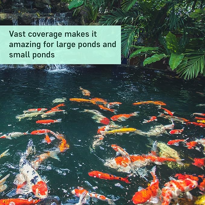 AquaDoc Pond Water Clarifier 32oz – Enzyme-Based Treatment for Koi and Fish Ponds – Helps Clear Cloudy Water and Reduce Sludge-PawvioPets