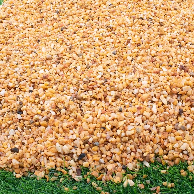 7lb Cactus Pea Gravel Rocks,1/5 Inch Pebbles for Indoor Plants, Natural Succulent Rock and River Rocks Decorative for Aquariums, Vases, Terrarium, Outdoor Gardening, Top Dressing for Potted Plants-PawvioPets