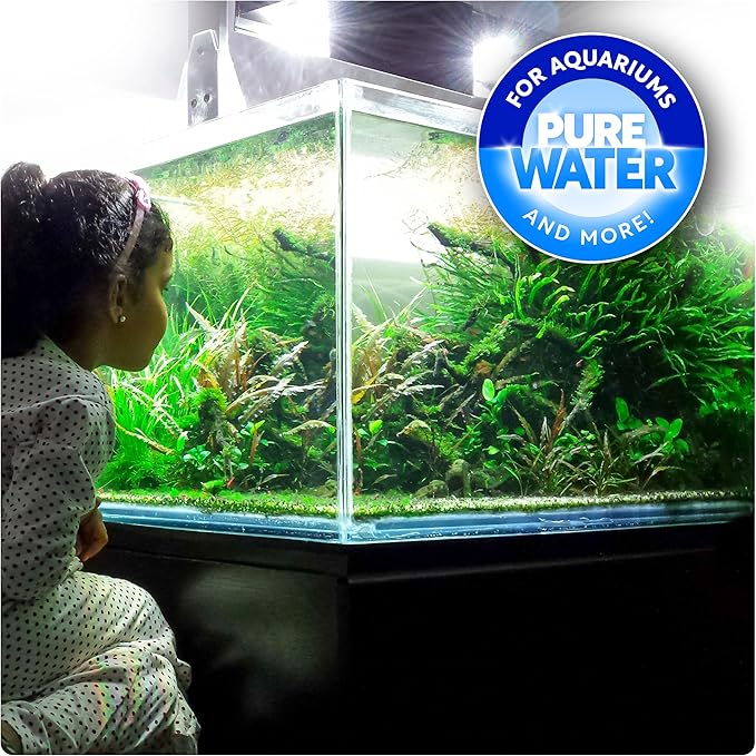 Aquatic Life RO Buddie 3-Stage Reverse Osmosis Aquarium Water Filter System RO Filtration Unit for Fish Tank, Fountains, and More, 100 GPD-PawvioPets