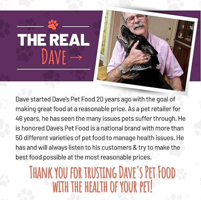 Dave's Pet Food Grain Free Wet Cat Food (Chicken & Whitefish), Made in Canada Naturally Healthy Canned Cat Food, 5.5 oz Cans (24 Pack)-PawvioPets