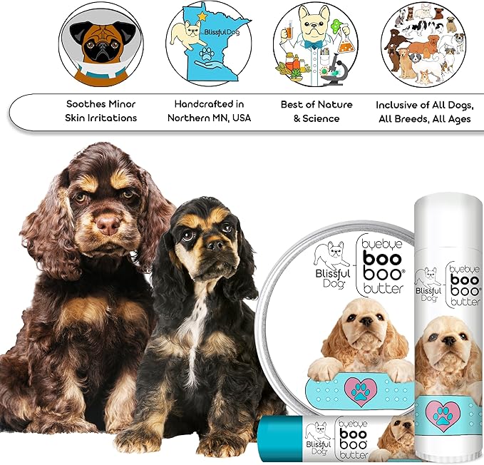 Cocker Spaniel Boo Boo Butter, 16 oz-PawvioPets
