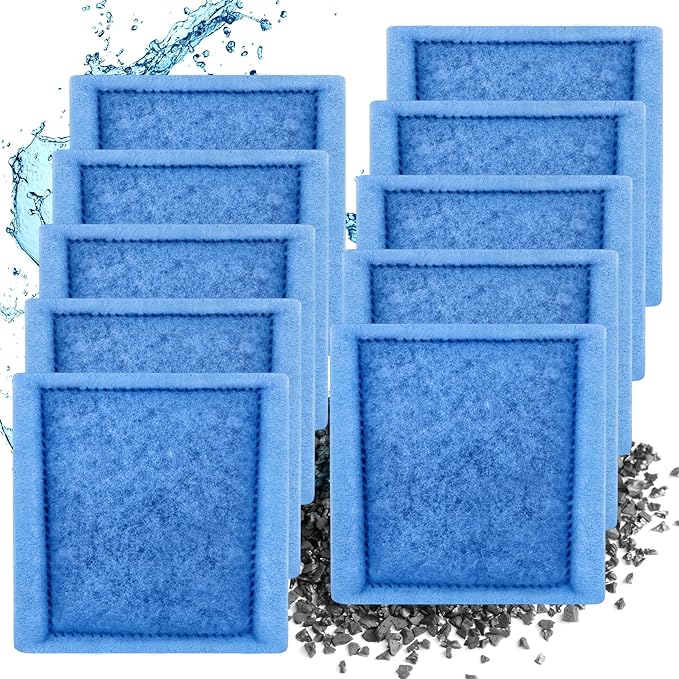 Aquarium Filter Cartridge for Fish Tank: 10-Pack for Rite-Size C & EZ-Change #3 Replacement Cartridge Compatible with Marineland Penguin PRO 275/375 & Original 200/350 & Aqua-Tech Filter 20-40/30-60-PawvioPets
