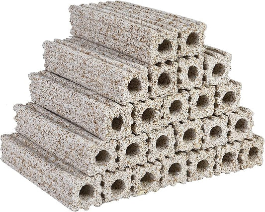 ALEGI Ceramic Bio Filter Media, Porous Media Filter Media for Sump Tank, Pond, Aquarium Fish Tank (Large 24 pcs)-PawvioPets
