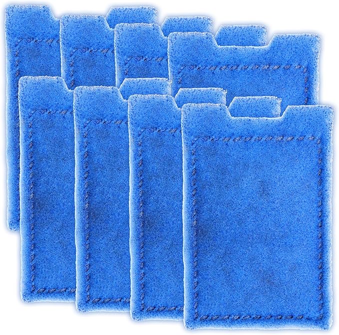8 Pack Aquarium Filter Cartridge Rite-Size Z Replacement Filter Cartridges Compatible with Eclipse Filtration Systems-PawvioPets