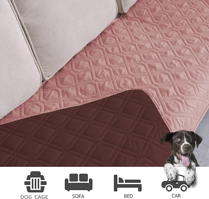 Ameritex Waterproof Dog Bed Cover Pet Blanket for Furniture Bed Couch Sofa Reversible-PawvioPets