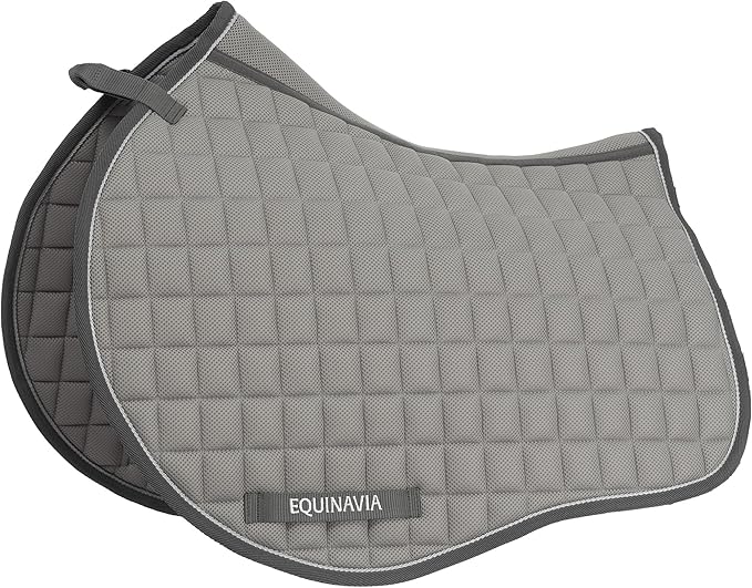 Equinavia Svalbard NordicAir™ Tech All Purpose Saddle Pad | Breathable Micromesh | Contoured Shape-PawvioPets