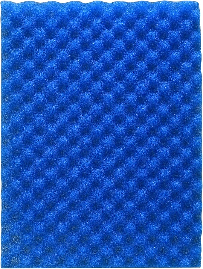 Aquarium Filter Media Bio Sponge Pad 16 x 12 x 1 inch, Fish Pond Foam Filter 20/30/40 ppi Set 3-PawvioPets