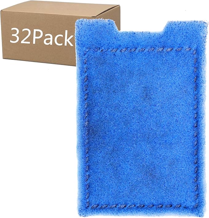 32 Pack Aquarium Filter Cartridge Rite-Size Z Replacement Filter Cartridges Compatible with Eclipse Filtration Systems-PawvioPets