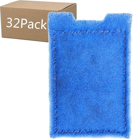 32 Pack Aquarium Filter Cartridge Rite-Size Z Replacement Filter Cartridges Compatible with Eclipse Filtration Systems-PawvioPets
