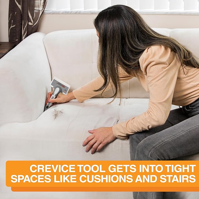 FurDozer X6 Pet Hair Remover & Auto Detailing Tool - Cat & Dog Hair Remover for Carpets, Car Interiors, Couches, Bedding, & Pet Furniture - Reusable Pet Hair Removal Tool for Fur & Lint (Grey, 2-Pack)-PawvioPets