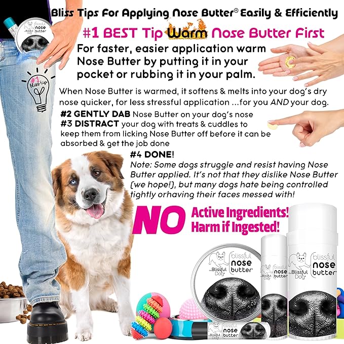 3 Cute Puppies Unscented Nose Butter - Dog Nose Butter, 0.50 Ounce-PawvioPets