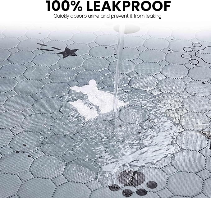 Gardner Pet Washable Dog Pee Pads, 72'' x 72'' Non Slip Dog Mats with Great Urine Absorption, Reusable Puppy Pee Pads for Potty Training , 1 Pack-PawvioPets