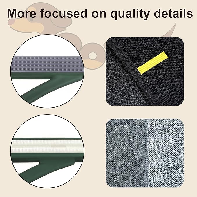 2-Pack Pet Hair Removal Gloves with A Hair/Lint Removal Tool – Remove Cat/Dog Fur from Clothing, Furniture, Car Seats, Bedding & Carpet – Reusable & Washable Lint Hair Remover for Pet Owners-PawvioPets