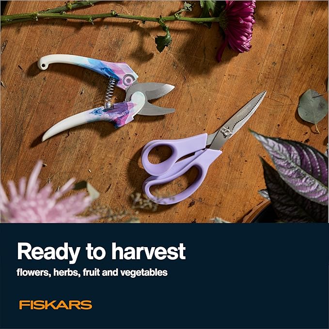 Fiskars Pruner and Veggie Shears Set, Explore Collection-PawvioPets