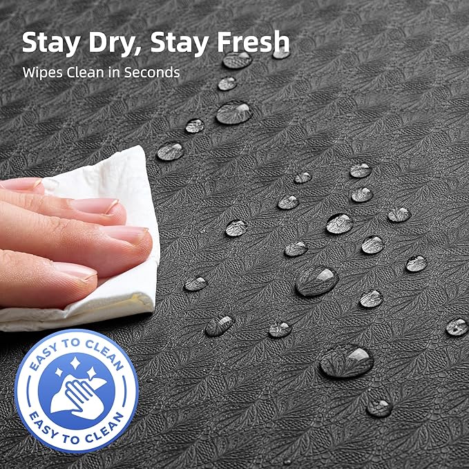 Extra Large Yoga Mat - 72"x35", 72"x48", 78"x57" - Wide TPE Exercise Mat for Home, Stretching, Couples & Family Workouts - 6-12mm Thick, Non-Slip & Waterproof - with Carry Bag and Straps-PawvioPets