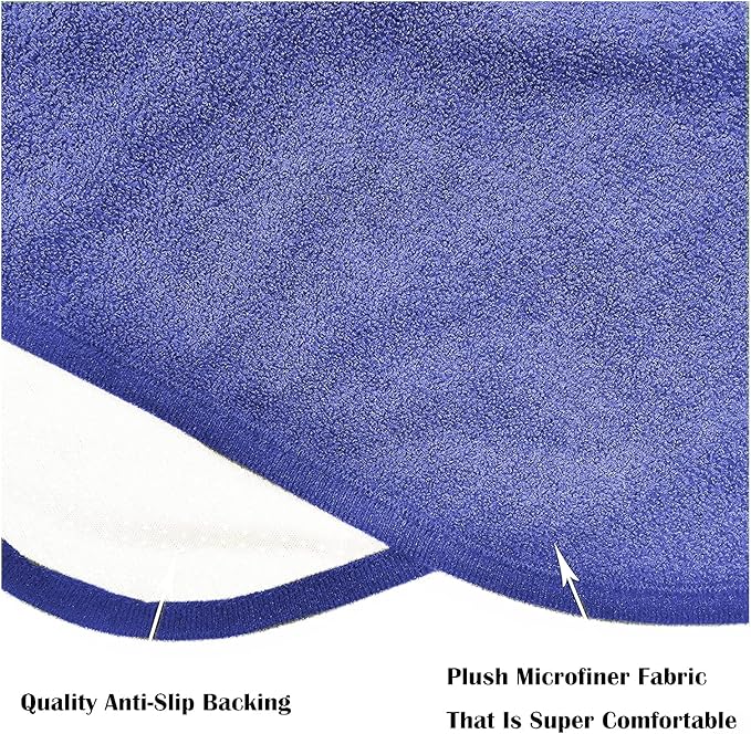 Car Seat Cover Protector Front Seats,for Gym Workout,Running,Swimming,Beach and Hiking,Waterproof Sweat Towel Bucket Seat Covers for Cars SUV Trucks (Blue, 2Pcs)-PawvioPets