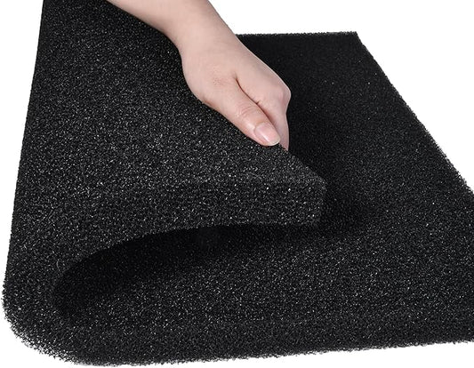 ALEGI Aquarium Sponge Filter Pad, Bio Filter Media Foam Sponges, Cut-to-Size Foam for Fish Tank (20"x20"x1" (35PPI))-PawvioPets