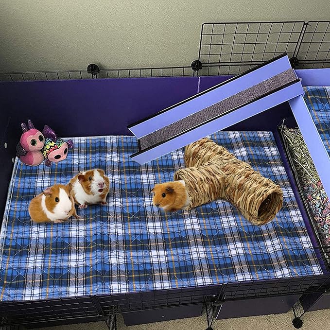 BWOGUE Hamster Grass Tunnel Toy Nature's Hideaway Guinea Pig Tunnels and Tubes Toys for Rats,Syrian Hamster,Ferrets,Guinea Pig,Chinchilla Hedgehog and Bunny-PawvioPets