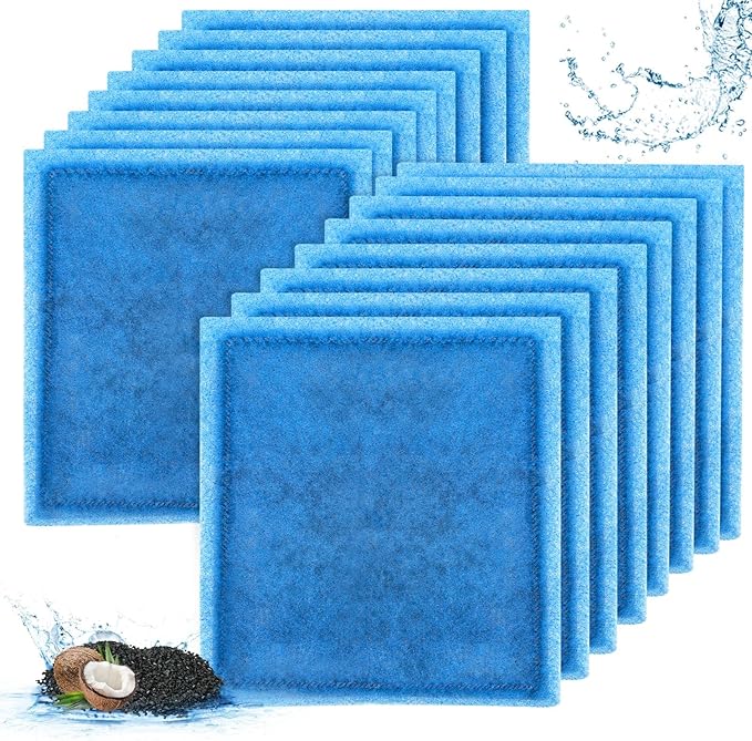 16 Pack Aquarium Filter Cartridges Compatiable with Penguin PRO Power Filters 200 275 350 375, Rite Size C Filter Cartridges Replacement-PawvioPets