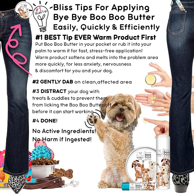 3 Cute Puppies Boo Boo Butter, 4 oz-PawvioPets