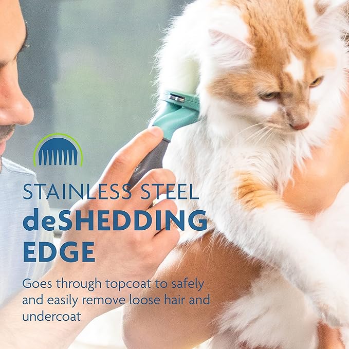 FURminator deShedding Tool for Cats, Small-PawvioPets