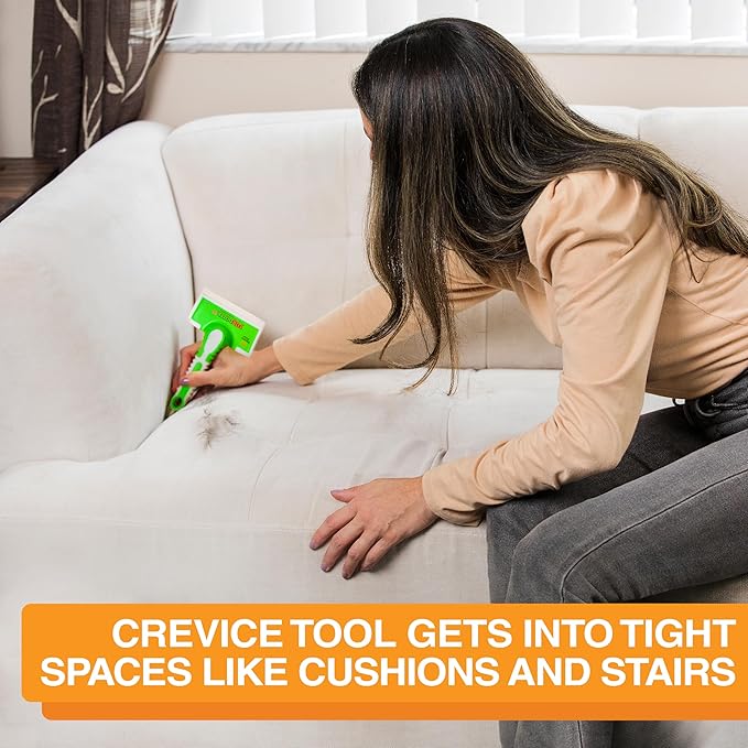 FurDozer X6 Pet Hair Remover & Auto Detailing Tool - Cat & Dog Hair Remover for Carpets, Car Interiors, Couches, Bedding, & Pet Furniture - Reusable Pet Hair Removal Tool for Cat and Dog Fur & Lint-PawvioPets