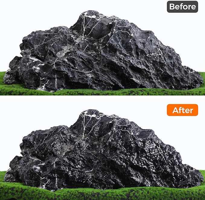 22-24 Inches Natural Seiryu Stone 1 PCS Ultra Large Aquarium Rocks for Aquascaping, Aquarium Landscaping, Terrariums, Fish Tank Decoration, Vivariums, Paludarium, Amphibian Enclosures-PawvioPets