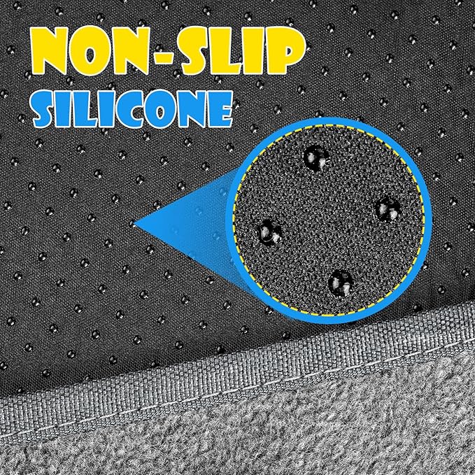 2 Pack Extra Large Washable Pee Pads for Dogs 72"x72" Reusable Dog Mat for Floor Non-Slip Waterproof Pee Pads for Dogs Fast Absorbent Pet Whelping Pads Puppy Playpen Mat for Incontinence, Housebreak-PawvioPets