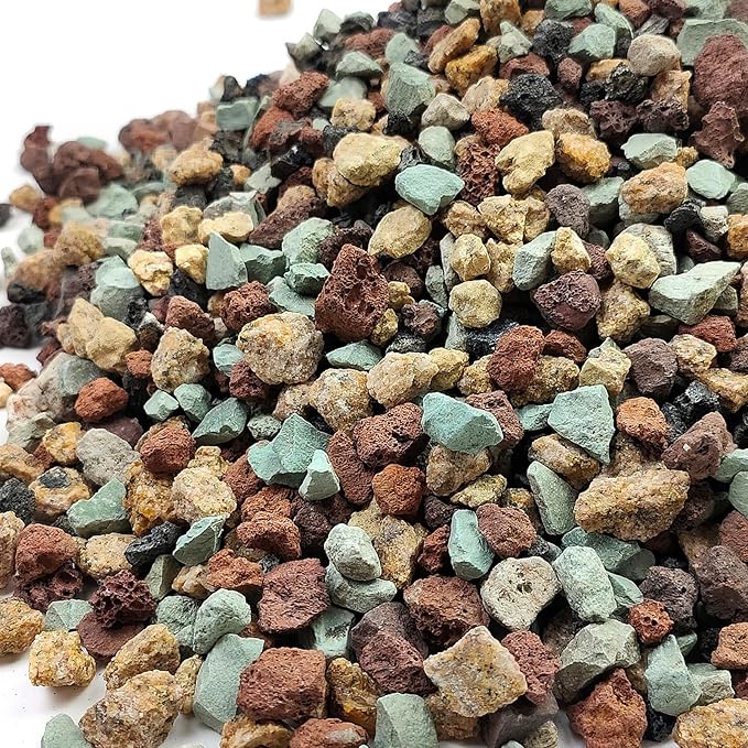 5 lbs Succulent Cactus Soil Potting Mix,1/4 inch Pumice Pebbles Mix Horticultural Lava Rock for Indoor Plants, Bonsai, Orchid-PawvioPets