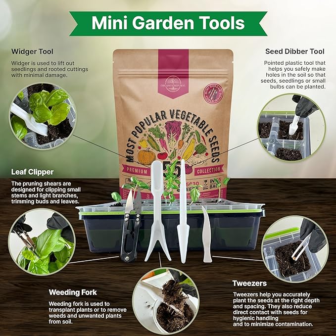 55 Vegetable Seeds Variety Pack - 35,600+ Non-GMO Heirloom Seeds for Planting Vegetables and Fruits in Individual Seed Packets, Home Garden Seeds for Hydroponic, Indoor and Outdoors Gardening-PawvioPets